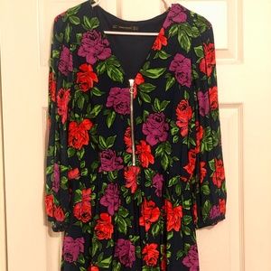 Zara Floral Mini Dress